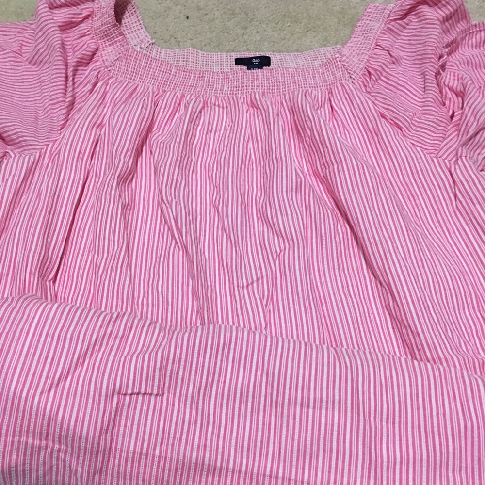 Gap off the shoulder dress